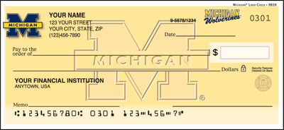 Michigan Logo checks