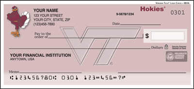 Virginia Tech Logo checks