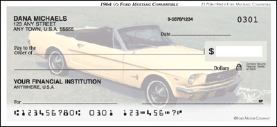 1964½ Ford Mustang Convertible checks