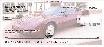 1993 Anniversary Edition Corvette checks