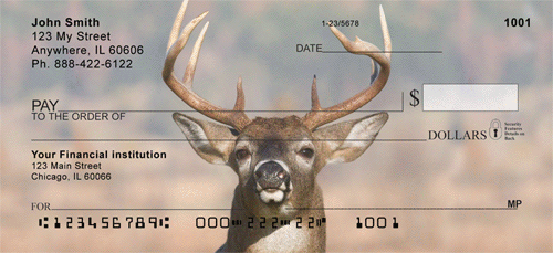 Big Horned Buck Deer checks