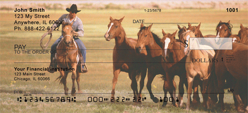 Horses on the Prairie Roundup checks