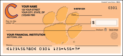 Clemson Logo checks