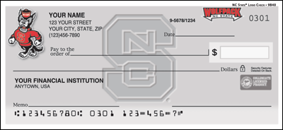 NC State Logo checks
