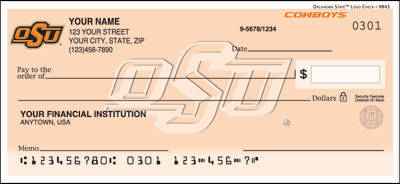 Oklahoma State Logo checks