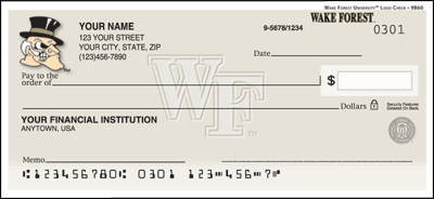 Wake Forest Logo checks