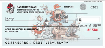 Georgia Fan checks