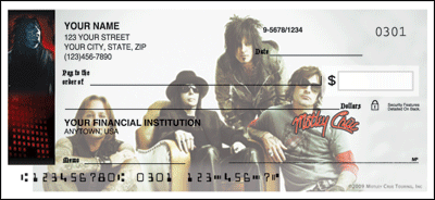 Motley Crue checks
